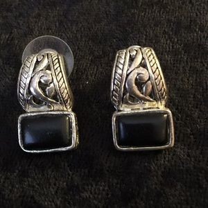 Black Onyx earrings